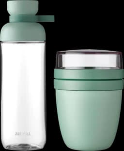 Lunchpotset mit Trinkflasche Vita 700 ml nordic sage 2-teilig von ROSTI MEPAL