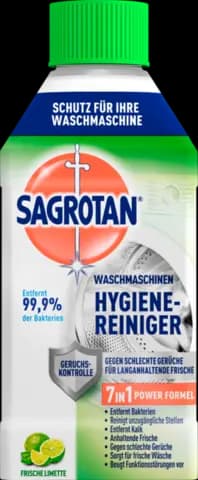 Waschmaschinen Hygienereiniger Limette von SAGROTAN