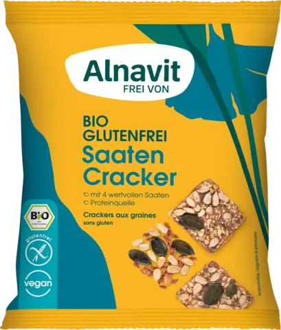 Bio Saaten Cracker von ALNAVIT