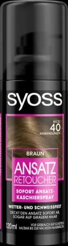 Ansatz Retoucher Kaschierspray Braun von SYOSS