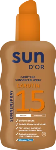 Carotin Spray LSF 15 mittel von SUN D'OR