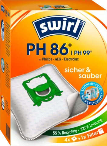 Staubsaugerbeutel von SWIRL