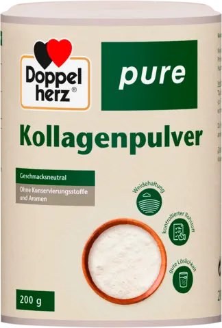 pure Kollagenpulver von DOPPELHERZ
