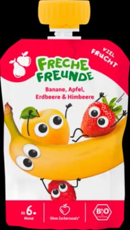 Banane,Apfel,Erdbeere&Himbeere von ERDBÄR