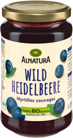 Bio Fruchtaufstrich Wildheidelbeere von ALNATURA
