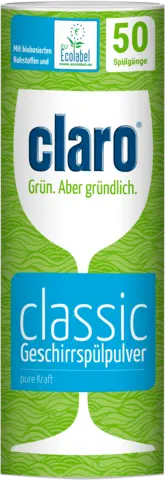 Classic Geschirrspülpulver von claro