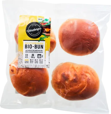 Briocheburger Bio-Bun von HERZBERGER