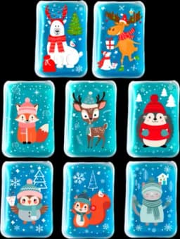 Taschenwärmer Tiere Xmas Laune 8-fach von DIV.SAISONMARKEN