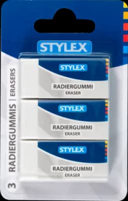 Radiergummi weiß von STYLEX