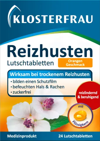 Reizhusten Lutschtabletten zuckerfrei von KLOSTERFRAU