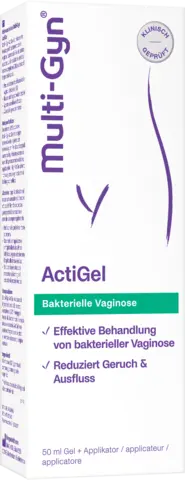 ActiGel Vaginalgel und Applikator von MULTI-GYN