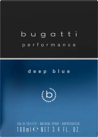 Performance Deep Blue Eau de Toilette von BUGATTI
