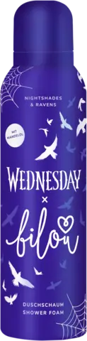 x Wednesday Duschschaum Night Shades & Ravens von BILOU