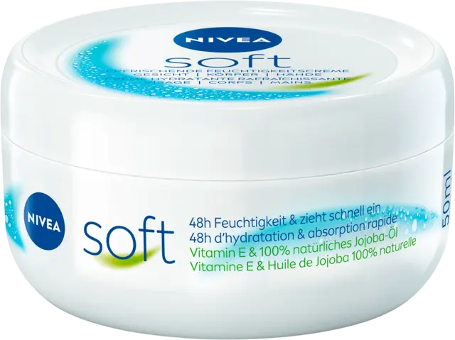 Soft Creme erfrischende Feuchtigkeitscreme von NIVEA