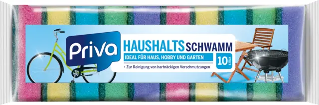 Haushaltsschwamm Color von PRIVA