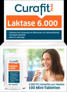 Laktase 6000 von CURAFIT PLUS