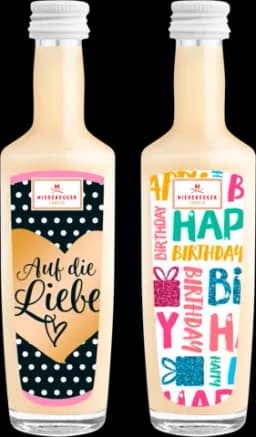 Marzipan-Liqueur Mini 15 % vol. von NIEDEREGGER