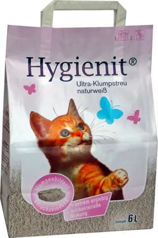 Ultra-Klumpstreu naturweiß von HYGIENIT