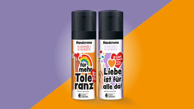 ein zeichen für mehr liebe und vielfalt.