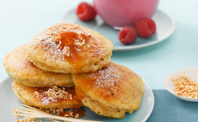 fluffige & schnelle pancakes